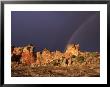A Double Rainbow After A Storm Over An Ancient Anasazi Site by Ira Block Limited Edition Print