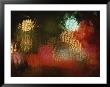Lights Shimmer And Ripple Behind Textured Glass by Roy Gumpel Limited Edition Print