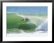 Surfer Shoots The Curl, Cape Hatteras National Seashore, North Carolina by Raymond Gehman Limited Edition Pricing Art Print