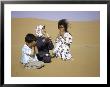 Children In Desert, Morocco by Michael Brown Limited Edition Pricing Art Print