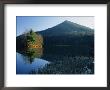 Sharp Top Peak Looms Above Abbott Lake by Raymond Gehman Limited Edition Print