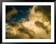 Looking Up At The Sky Through A Dense Layer Of Storm Clouds by Todd Gipstein Limited Edition Print