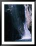 Man Canyoning In Waterfall, Nepal by Anders Blomqvist Limited Edition Pricing Art Print