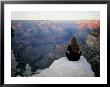 A Woman Looks Out Over The Spectacular Canyon Scenery by Al Petteway Limited Edition Pricing Art Print