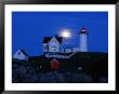Moonrise Over The Nubble Lighthouse by Darlyne A. Murawski Limited Edition Print