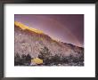 Campers Tent With Mountain And Rainbow Along The Alsek River, Alaska by David Edwards Limited Edition Print
