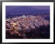 Dusk View Of Fira From The Nomikos Convention Centre, Fira, Santorini Island, Greece by Glenn Beanland Limited Edition Print