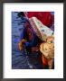 Women Washing Saris At Man Mandir Ghat, Varanasi, Uttar Pradesh, India by Richard I'anson Limited Edition Print