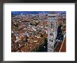 Campanile And Other Buildings Seen From Duomo Dome, Florence, Italy by Juliet Coombe Limited Edition Print