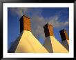 Detail Of Smoke House Chimneys, Snogebaek, Denmark by Holger Leue Limited Edition Print