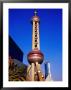 Oriental Pearl Tower (468M High) And Other Pudong Buildings, Shanghai, China by Krzysztof Dydynski Limited Edition Print