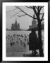 View Across Red Square Of St. Basil's Cathedral And The Kremlin by Howard Sochurek Limited Edition Print