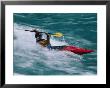Whitewater Kayaker Surfing A Standing Wave, Futaleufu River, Chile by Skip Brown Limited Edition Print