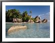 Anse Source D'argent Beach, La Digue Island, Seychelles by Michele Falzone Limited Edition Print