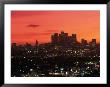 Los Angeles Skyline At Night, Ca by Ted Wilcox Limited Edition Print