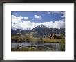 Cabin Near Mountains And A Lake by Dave Potter Limited Edition Pricing Art Print