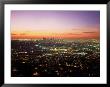 Sunrise Over Los Angeles Cityscape, Ca by Jim Corwin Limited Edition Print
