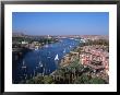 Nile And Old Cataract Hotel, Aswan, Egypt by David Ball Limited Edition Print
