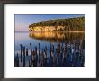 Sunset Light On The Cliffs On Big Bay De Noc At Fayette State Historic Park, Michigan, Usa by Willard Clay Limited Edition Print