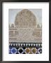 The Alhambra With Carved Muslim Inscription And Tilework, Granada, Spain by John & Lisa Merrill Limited Edition Print