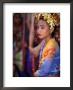 A Young Girl In Costume At The Usaba Sambah Celebration, Tenganan, Indonesia by Adams Gregory Limited Edition Print