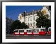 Tram And Viennese Building, Vienna, Austria by Diana Mayfield Limited Edition Print