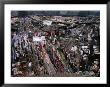 Overhead Of Laundry Hanging At Dhobi Ghats, Mumbai, India by Johnson Dennis Limited Edition Pricing Art Print