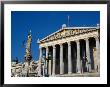 Parliament Building And Athena Fountain In Foreground., Vienna, Austria by Diana Mayfield Limited Edition Print