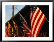 Flags Hanging Outside Diner, Texas, Usa by Dallas Stribley Limited Edition Print