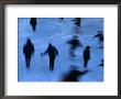 Ice Skaters In Central Park, New York City, New York, Usa by Ray Laskowitz Limited Edition Print