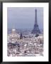 Aerial View Of Paris And Eiffel Tower by Keith Levit Limited Edition Pricing Art Print