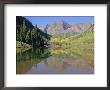 Maroon Bells, Aspen, Colorado, Rocky Mountains, Usa by Jean Brooks Limited Edition Pricing Art Print