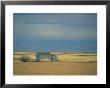 Farm Buildings On The Prairie, North Dakota, Usa by Robert Francis Limited Edition Pricing Art Print