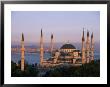 Dome And Minarets Of The Blue Mosque (Sultan Ahmat Mosque), Istanbul, Turkey by Bruno Morandi Limited Edition Pricing Art Print