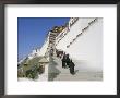 Steps Up To The Potala Palace, Lhasa, Tibet, China, Asia by Gavin Hellier Limited Edition Pricing Art Print