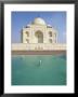 The Taj Mahal Across Pond, Unesco World Heritage Site, Agra, Uttar Pradesh State, India, Asia by Gavin Hellier Limited Edition Pricing Art Print