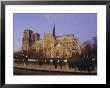 Notre Dame Cathedral By The River Seine, Paris, France, Europe by Peter Scholey Limited Edition Print
