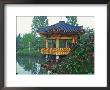 Pagoda Next To Lake And Park, Kyongju, South Korea by Dennis Flaherty Limited Edition Print