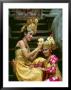 Balinese Dancers In Front Of Temple In Ubud, Bali, Indonesia by Jim Zuckerman Limited Edition Print