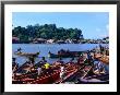 Longtail Boats Near Thai Border, Myanmar (Burma) by Michael Aw Limited Edition Pricing Art Print