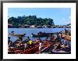 Longtail Boats Near Thai Border, Myanmar (Burma) by Michael Aw Limited Edition Print