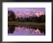 Mountains And Lake, Grand Teton National Park, Wy by Russell Burden Limited Edition Print