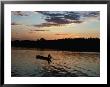 Local Rowing On Mekong River Near Laos Border, Thailand by Kraig Lieb Limited Edition Print