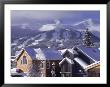 Town With Ski Area In Background, Breckenridge, Co by Bob Winsett Limited Edition Print