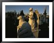 A View Of Statuary At The Congressional Cemetery by Ira Block Limited Edition Print