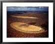 Aerial Of Salt Pans Near Denham, Monkey Mia National Park, Western Australia, Australia by Richard I'anson Limited Edition Print