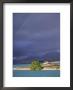 Rainbow And Storm Approaching, Christian Church Of The Good Shepherd, Lake Tekapo, Canterbury by Jeremy Bright Limited Edition Print