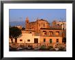 Church And Other Buildings At Sunrise, Mallorca, Balearic Islands, Spain by David Tomlinson Limited Edition Print
