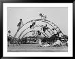 Children Playing On A Playground by Werner Wolff Limited Edition Print