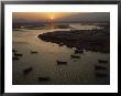 Sur Harbor From Rocky Mount In Ayaj At Sunset, Oman by James L. Stanfield Limited Edition Print